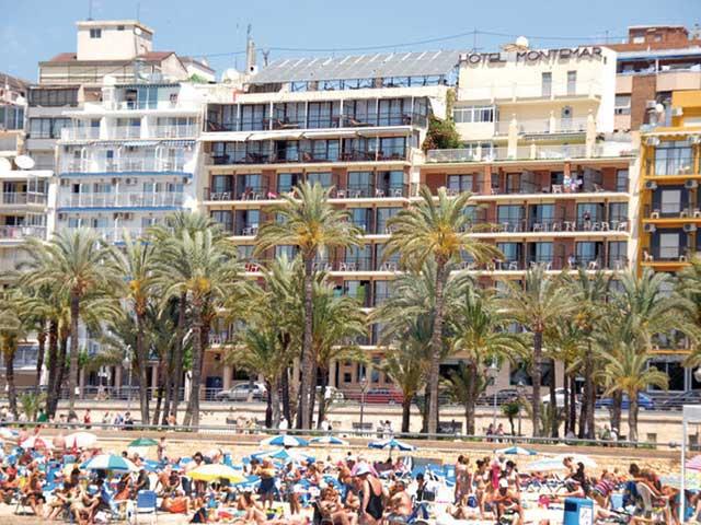 Hotel Montemar Benidorm Kültér fotó